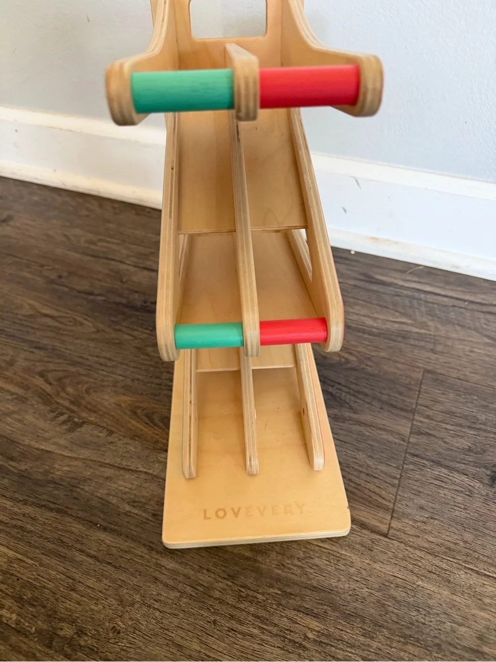 Lovevery Race and Chase Wooden Car Ramp Montessori 16-18 Month Play Kit